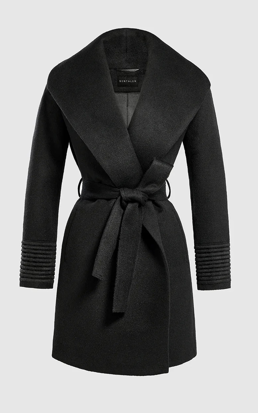 manteau en laine alpaga 92590 noir
