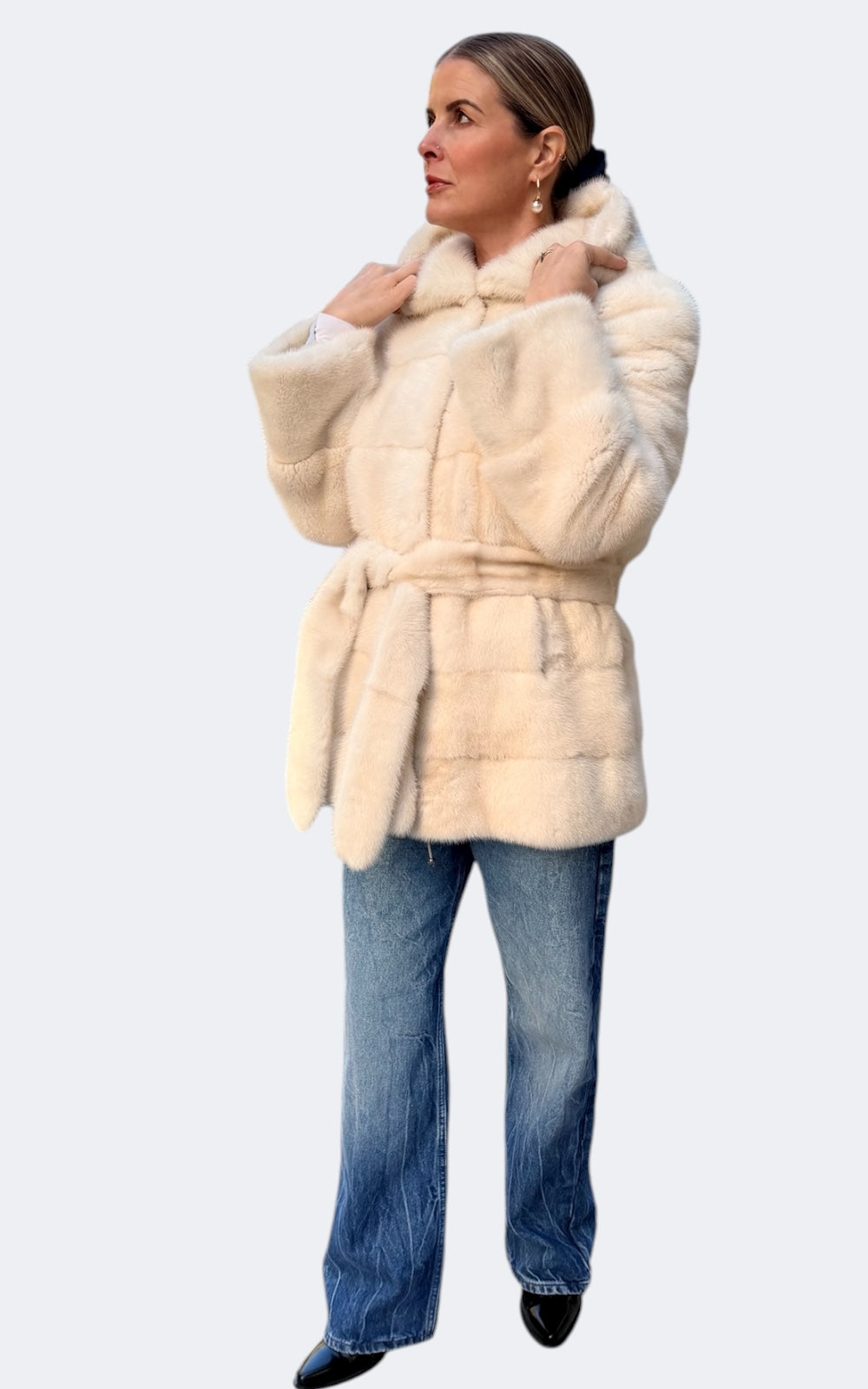 Manteau fourrure vison grande taille Canton Genève
