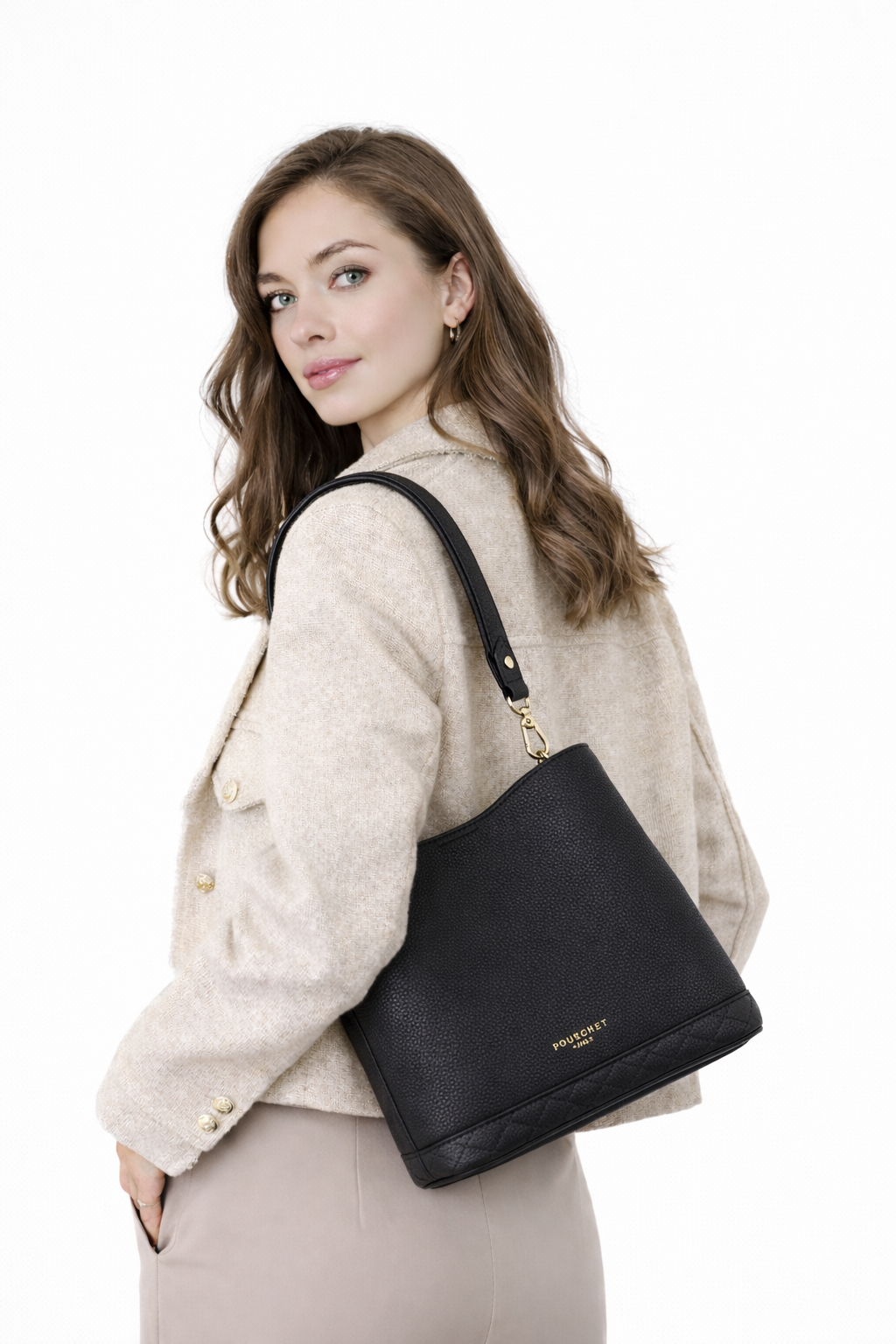 sac a main Pourchet 23075 noir 