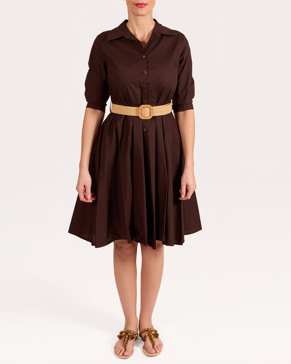 Robe chemise 34031 - Boutique Le Privé