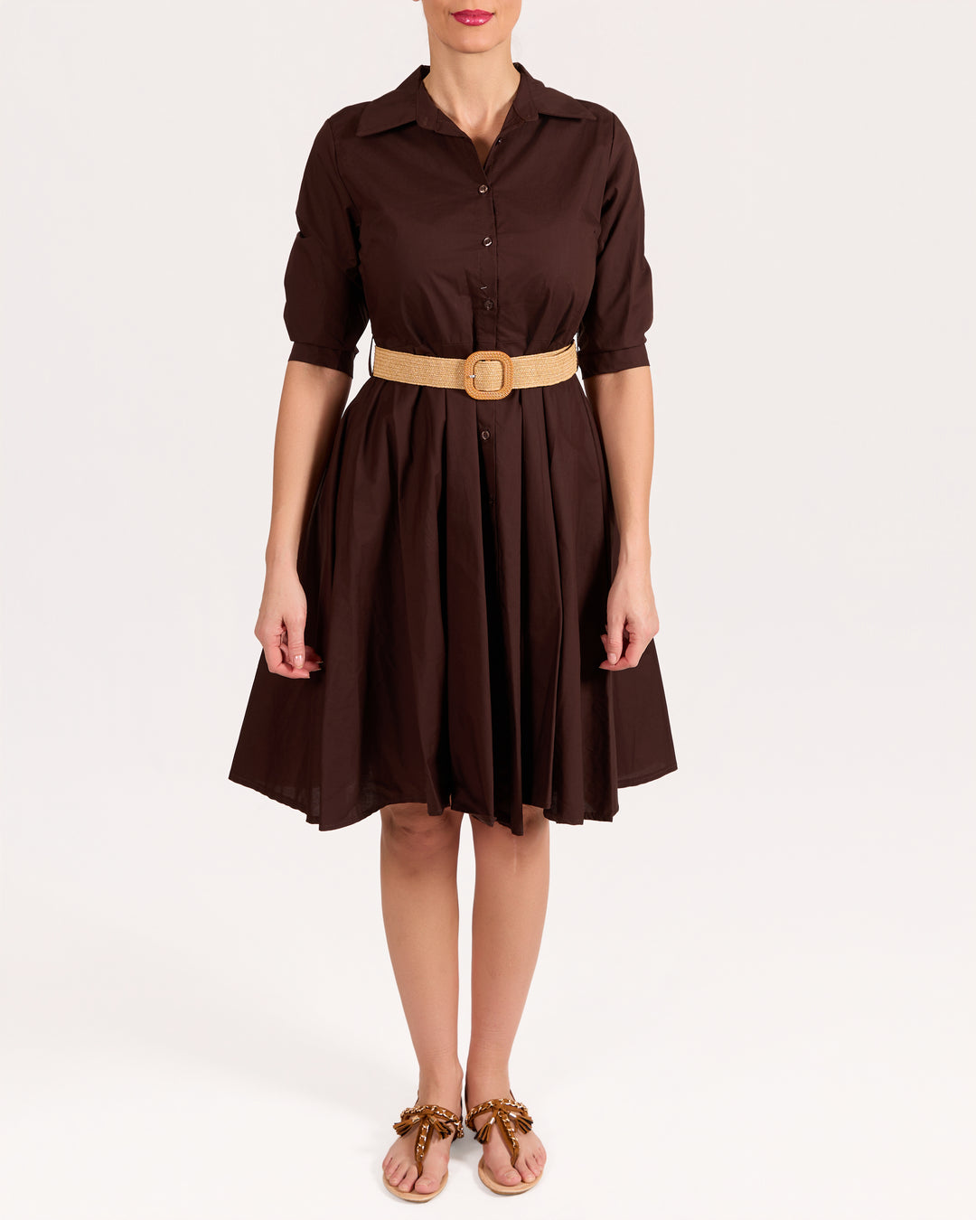 Robe chemise 34031 - Boutique Le Privé