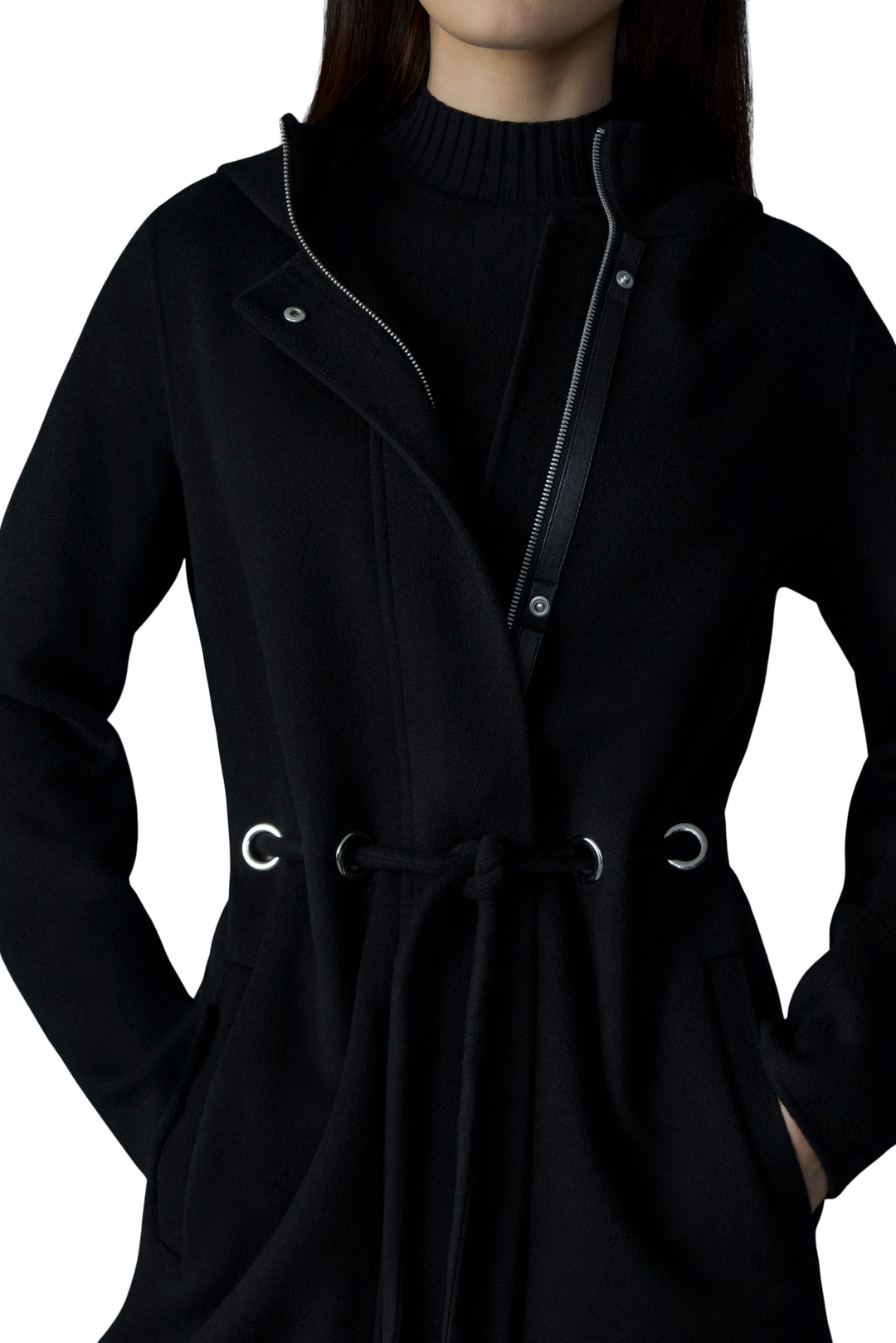 Manteau en laine pour femme léger Mackage