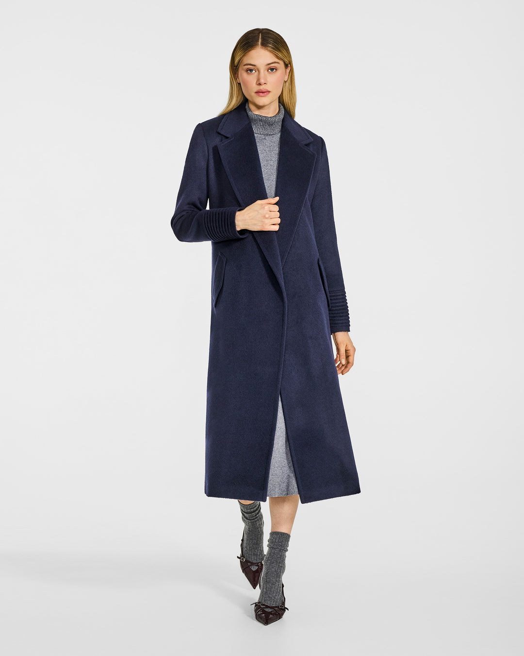 Manteau long en Alpaga - Boutique Le Privé