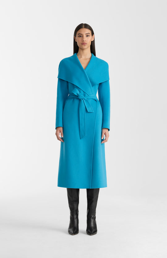 manteau en laine long double face Mai par Mackage 