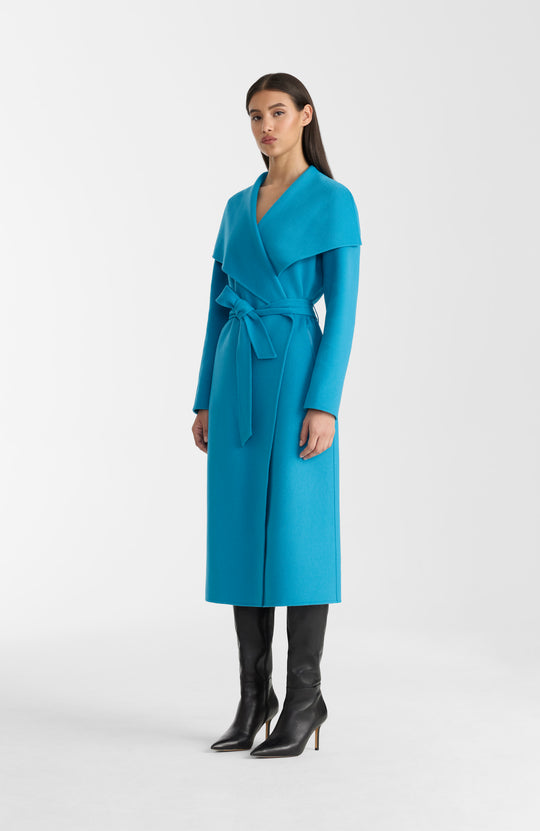 manteau en laine long double face Mai par Mackage 