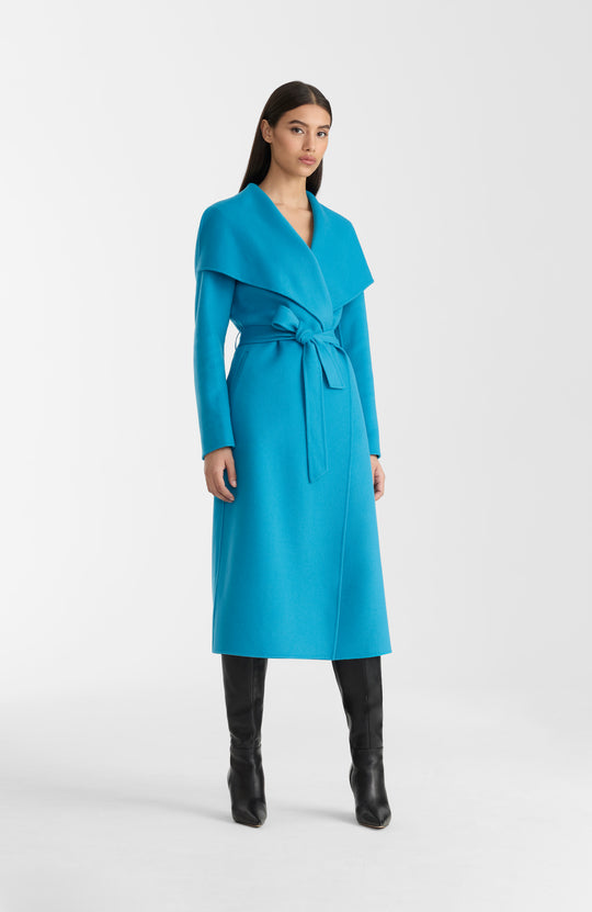 manteau en laine long double face Mai par Mackage 