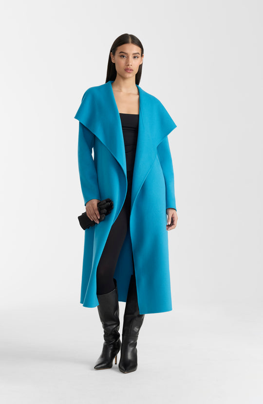 manteau en laine long double face Mai par Mackage 
