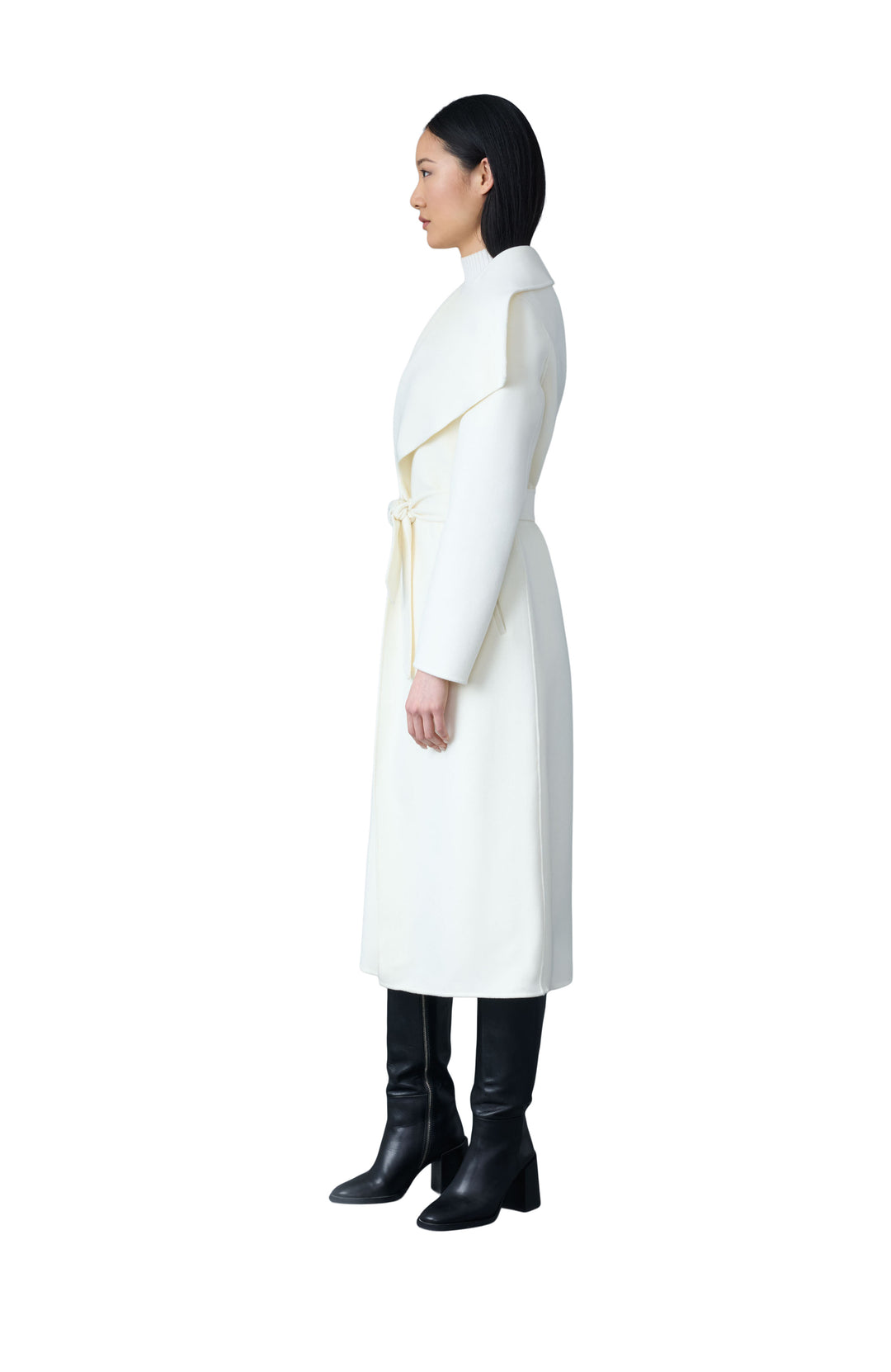 manteau en laine long double face Mai par Mackage 