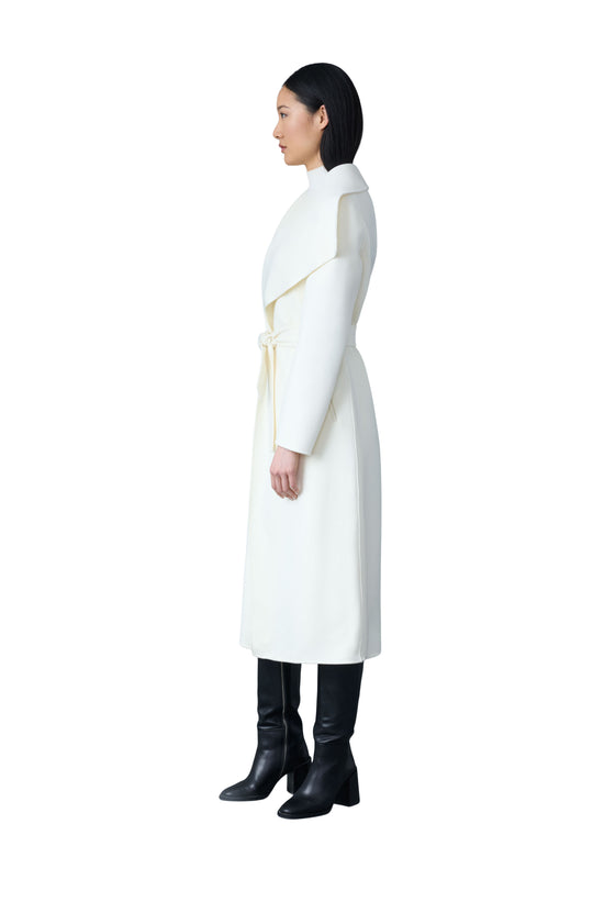 manteau en laine long double face Mai par Mackage 