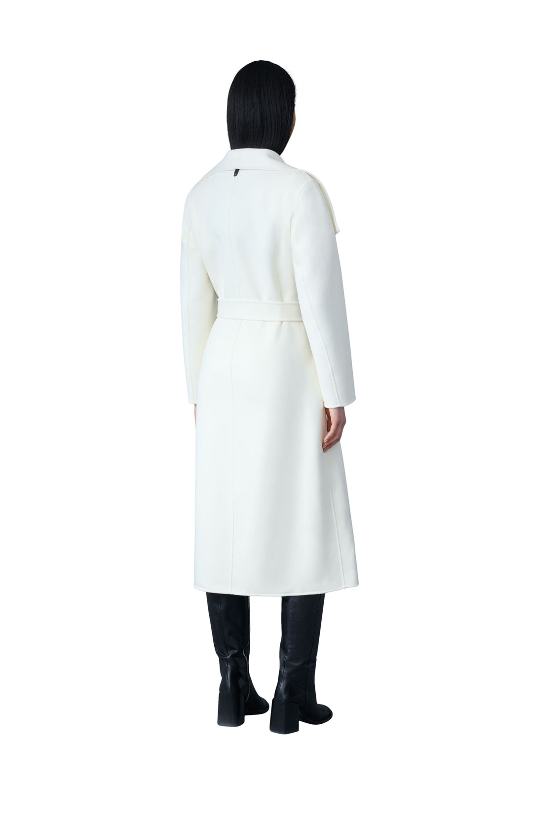 manteau en laine long double face Mai par Mackage 