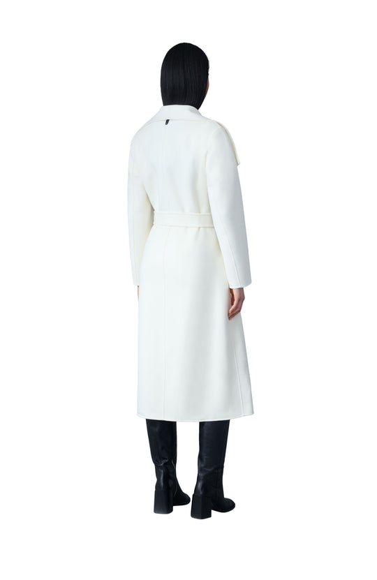 manteau en laine long double face Mai par Mackage 