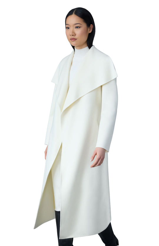 manteau en laine long double face Mai par Mackage 
