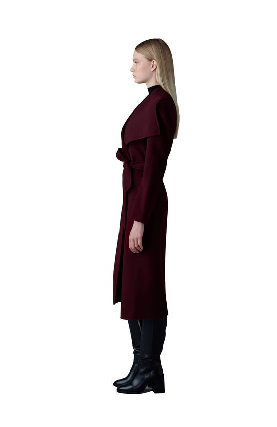 manteau en laine long double face Mai par Mackage 