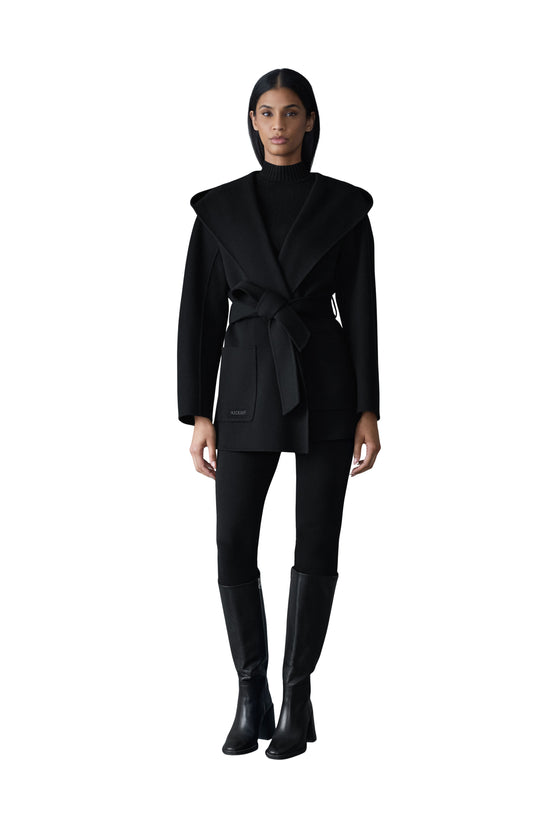 manteau en laine double face paya Mackage 