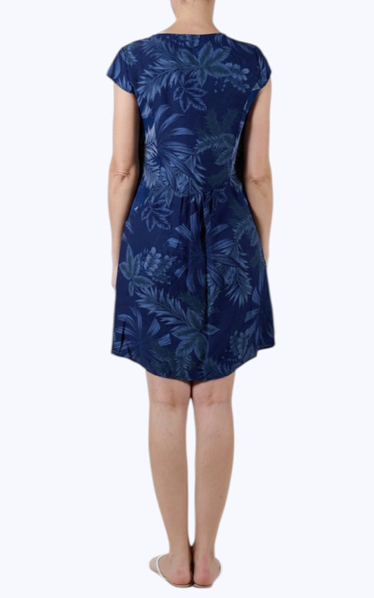 Robe 3/4 Viscose et Lin 32658 - Boutique Le Privé