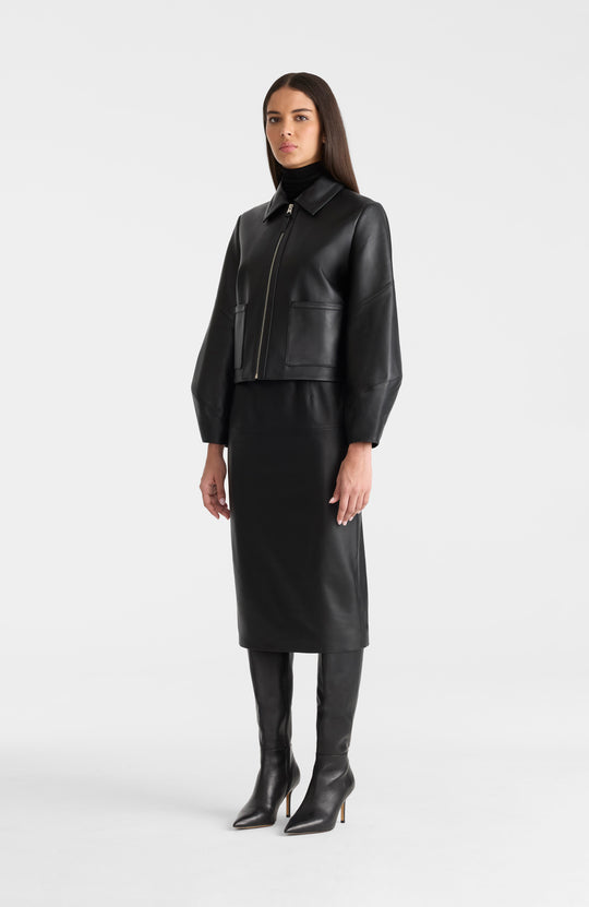 Blouson en cuir Mackage Solana