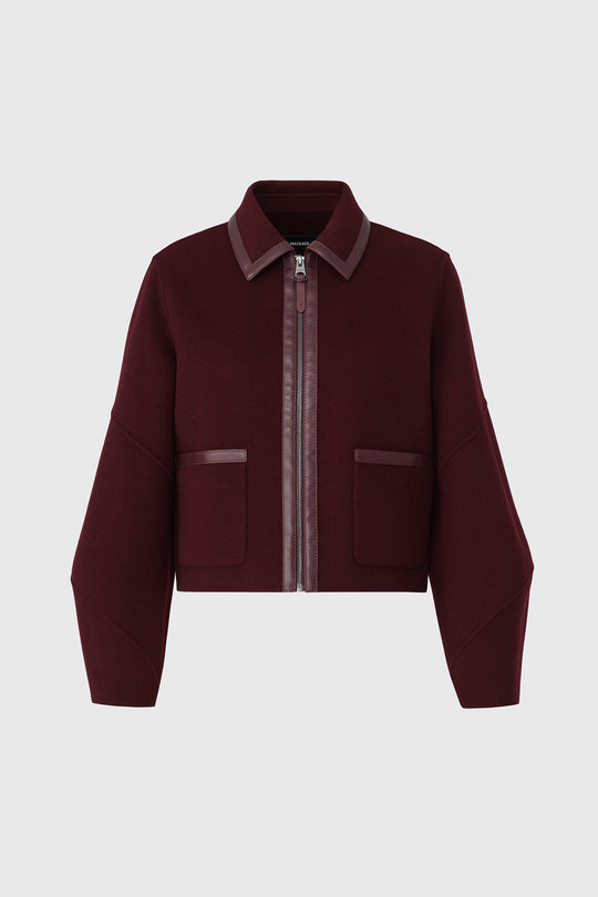 manteau laine court Solana Mackage 