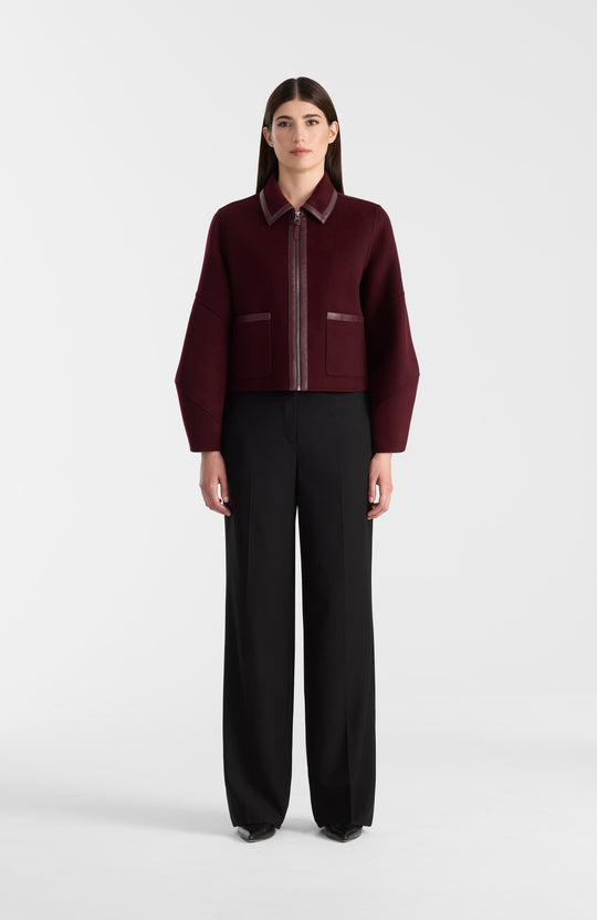 manteau laine court Solana Mackage 