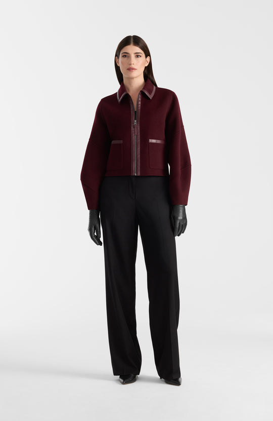 manteau laine court Solana Mackage 
