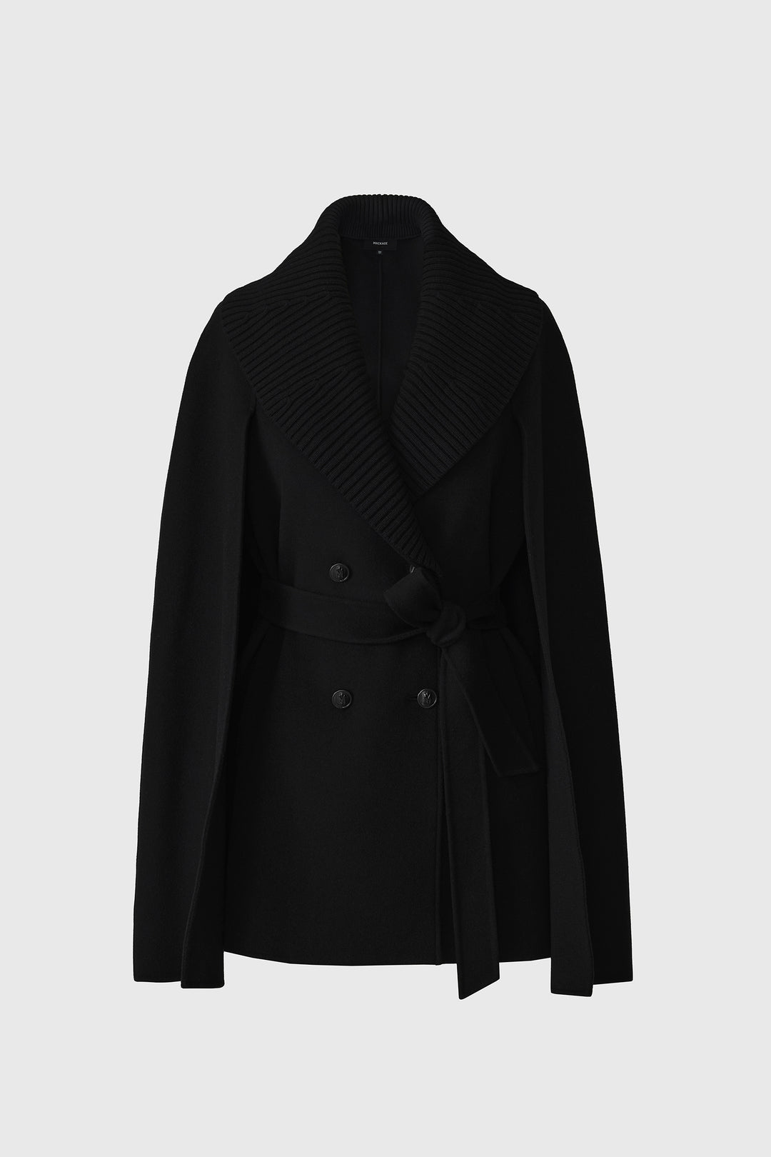 cape manteau en laine susie par Mackage 