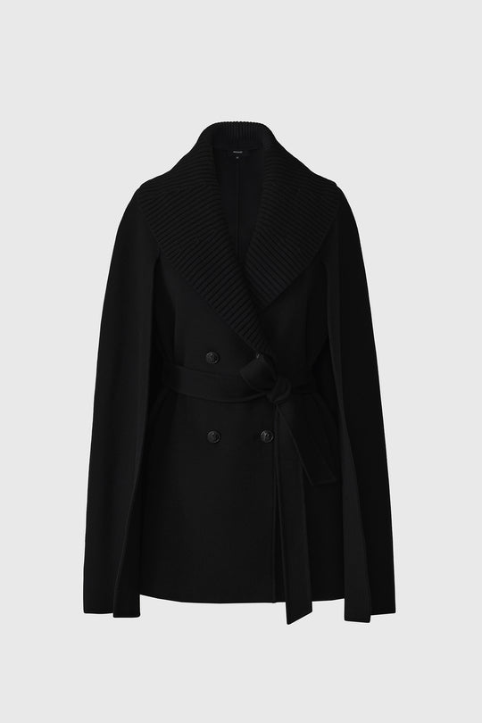cape manteau en laine susie par Mackage 