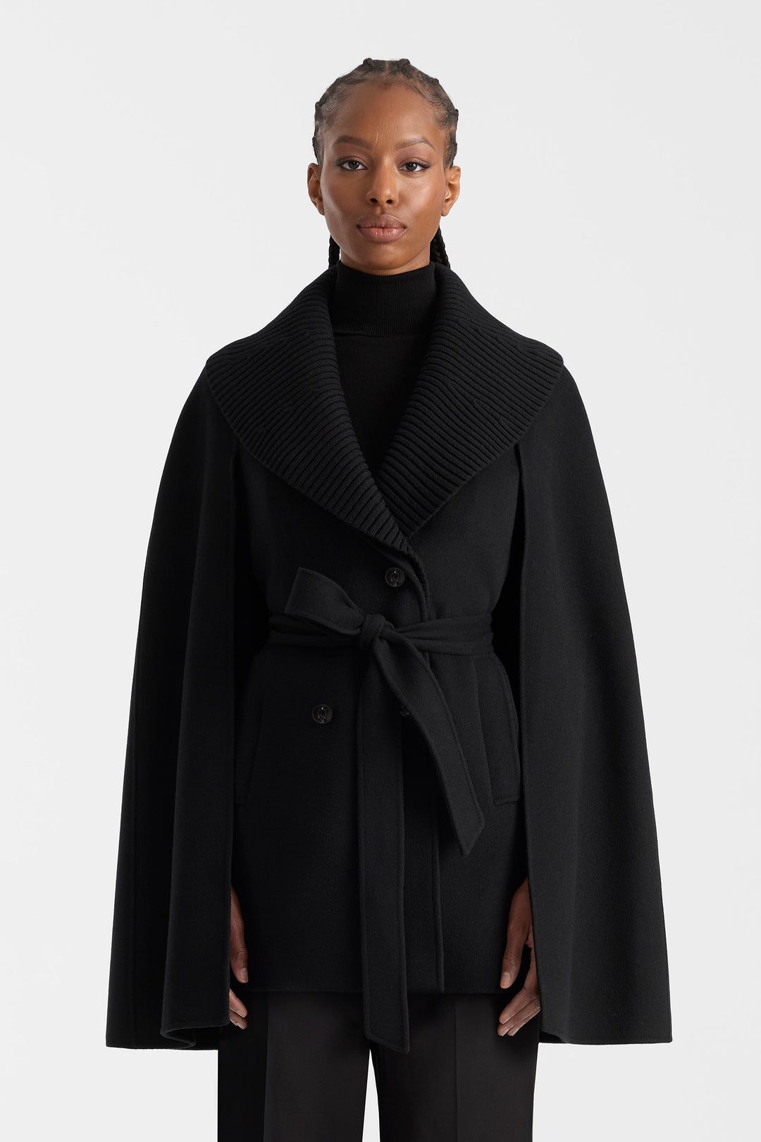 cape manteau en laine susie par Mackage 