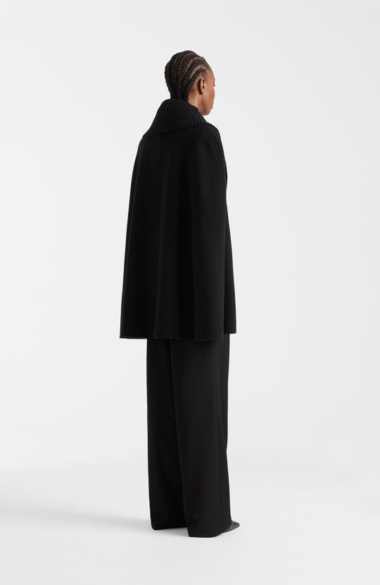 cape manteau en laine susie par Mackage 