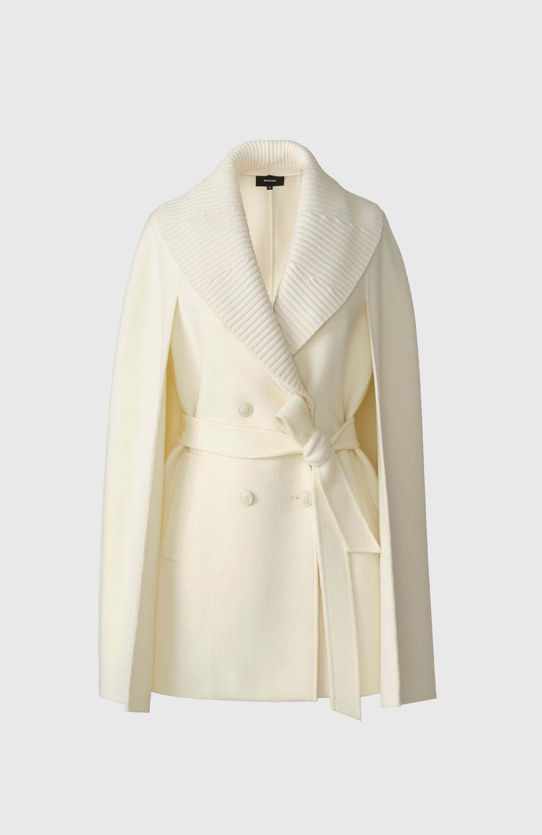cape manteau en laine susie par Mackage 