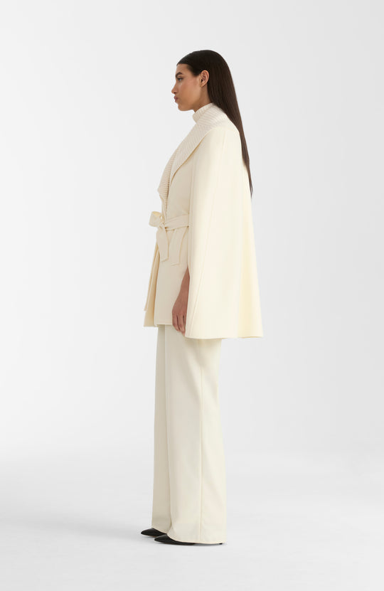 cape manteau en laine susie par Mackage 