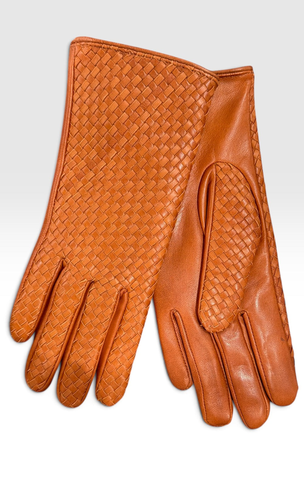 Gants en cuir doublé cachemire - 28123