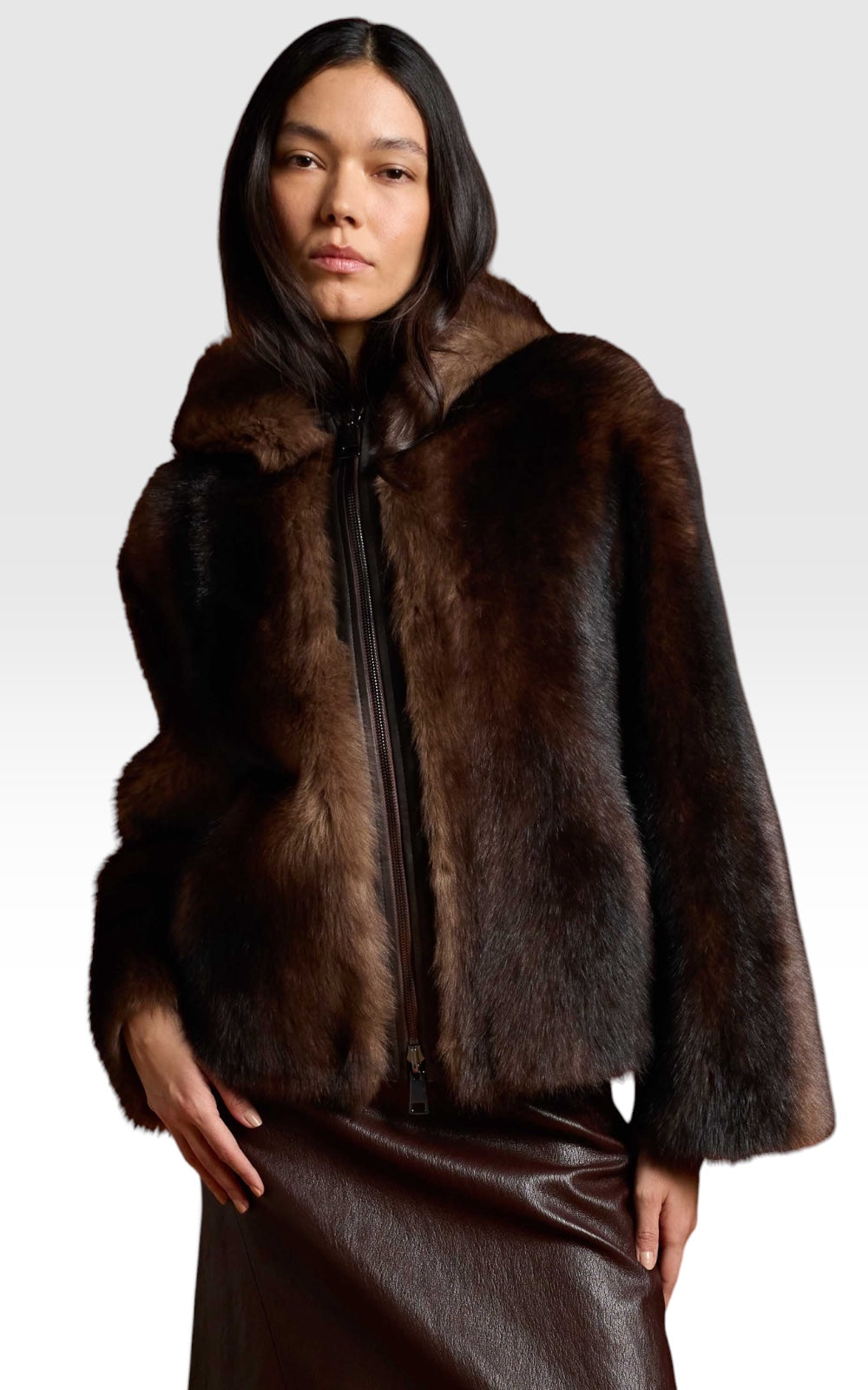 Manteau Agneau retourné court