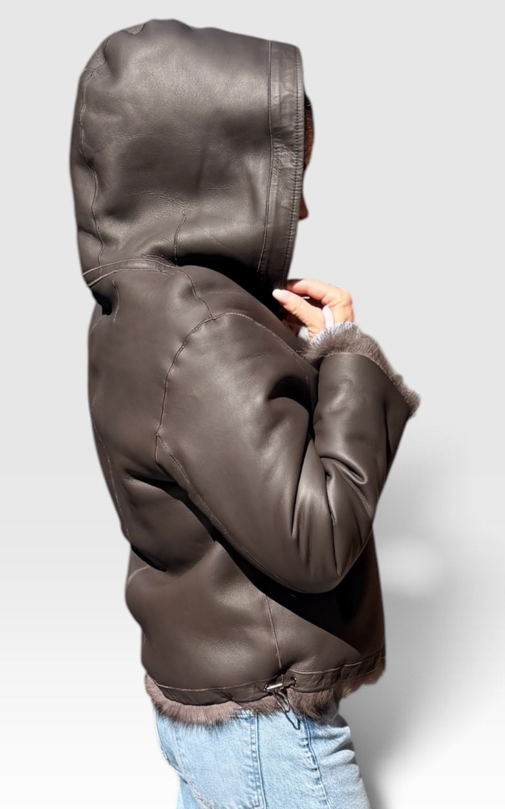 Manteau Agneau retourné court