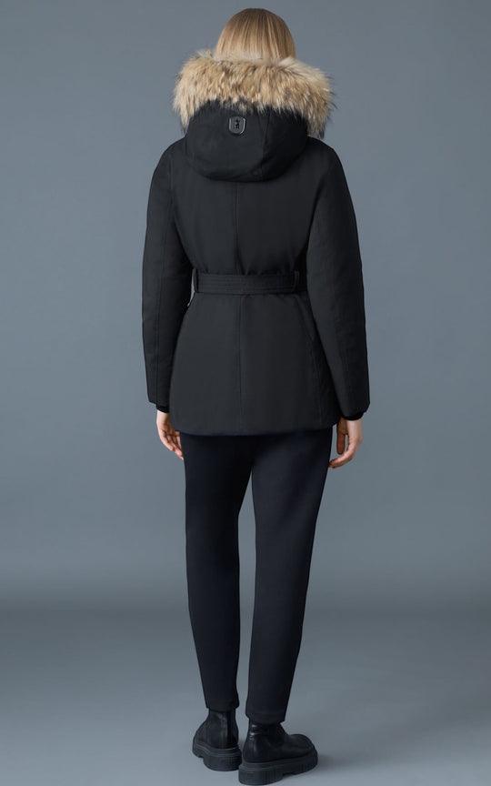 manteau parka Jeni par Mackage avec col de fourrure