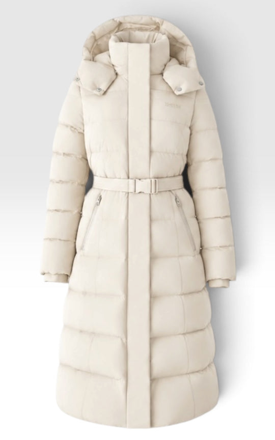 manteau en duvet avec ceinture coralia Mackage 