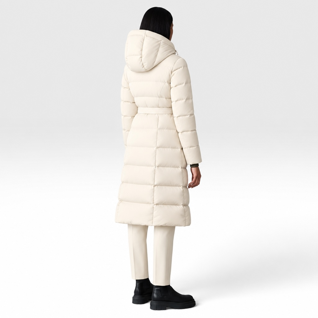 manteau en duvet avec ceinture coralia Mackage 