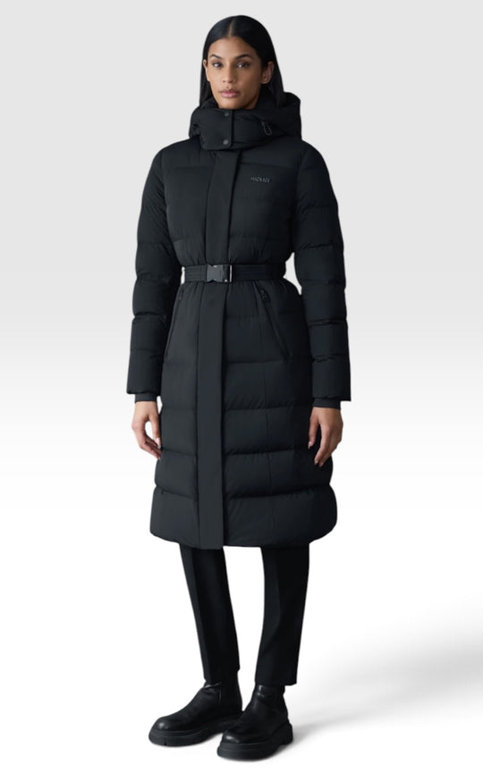 manteau en duvet avec ceinture coralia Mackage 