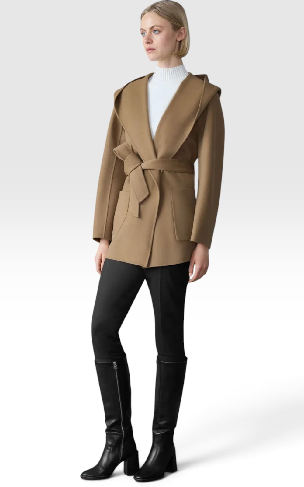 manteau laine léger Mackage paya 