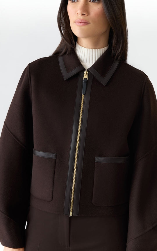 manteau laine court Solana Mackage 