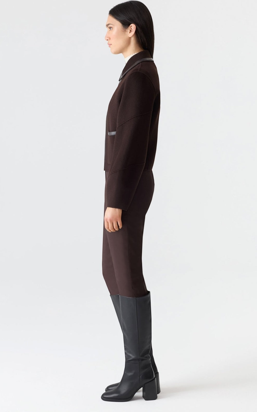 manteau laine court Solana Mackage 