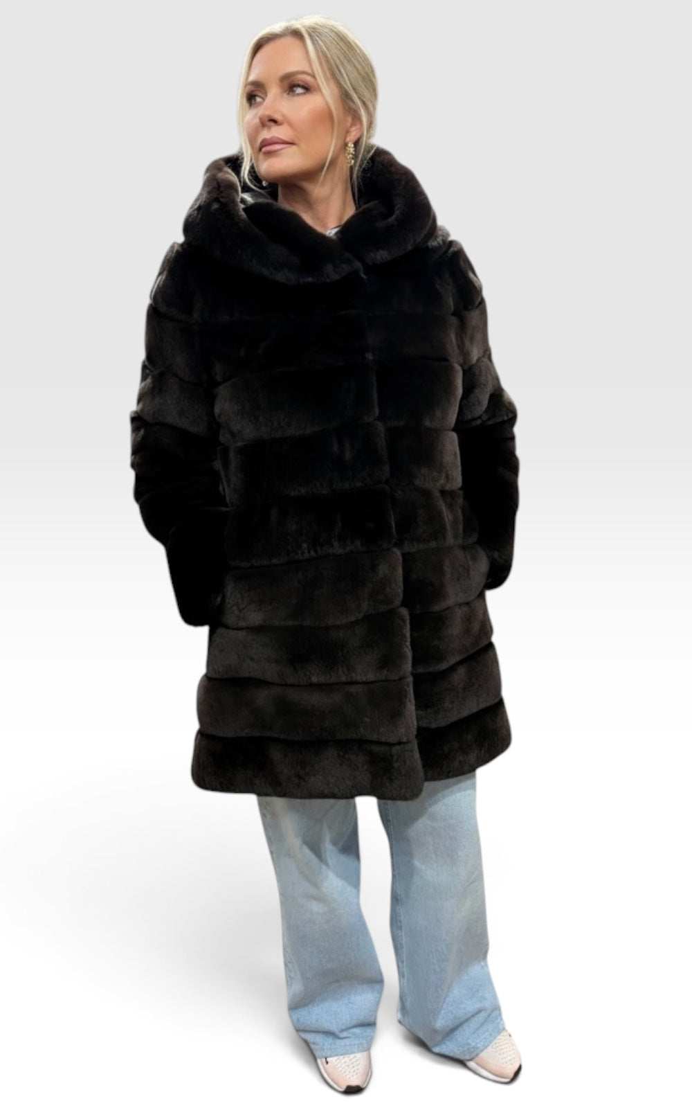 Manteau en fourrure Rex