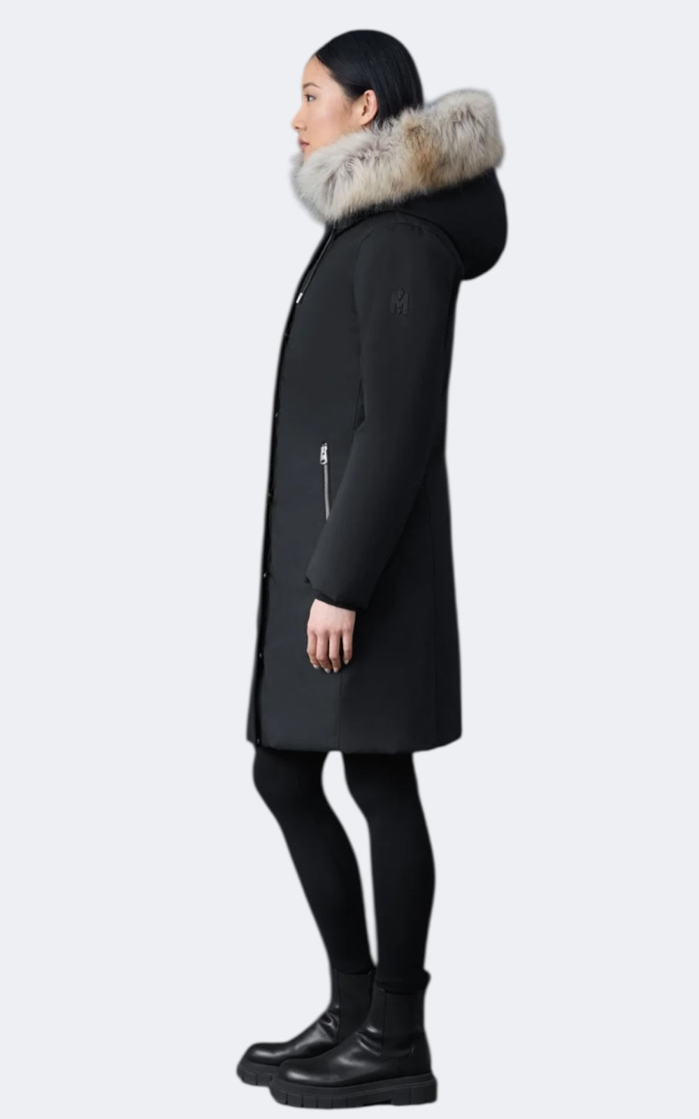 Manteau en duvet Shiloh capuchon en fourrure - Boutique Le Privé