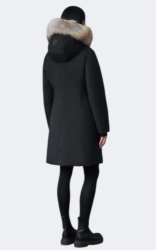 Manteau en duvet Shiloh capuchon en fourrure - Boutique Le Privé