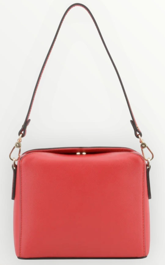 sac pourchet rouge en tissu