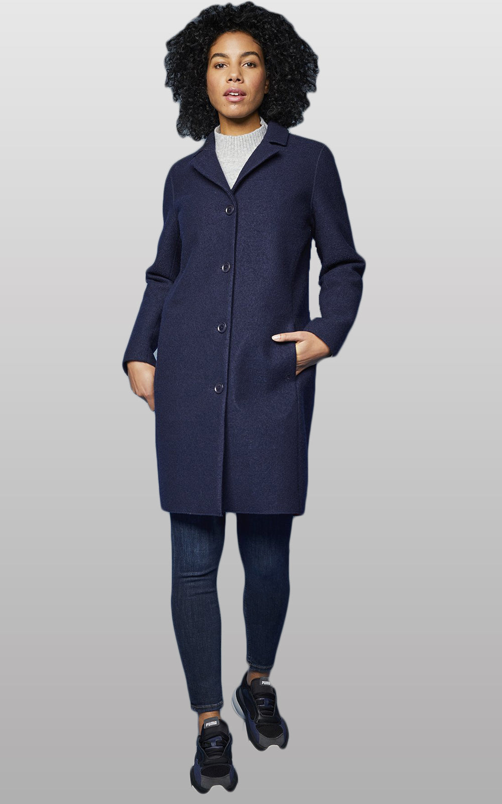 Manteau laine Classico - Boutique Le Privé