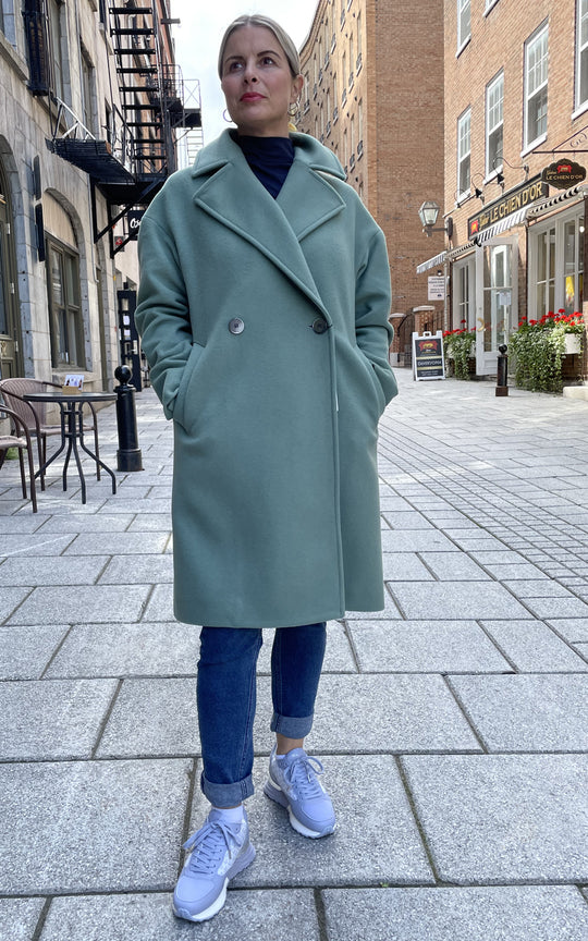 Manteau de laine oversize - Boutique Le Privé